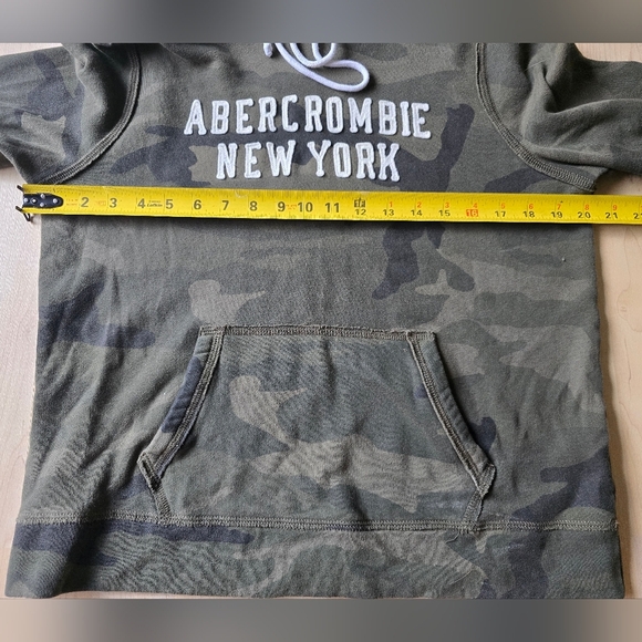 Abercrombie And Fitch Camo Hoodie Size Medium - Picture 7 of 8